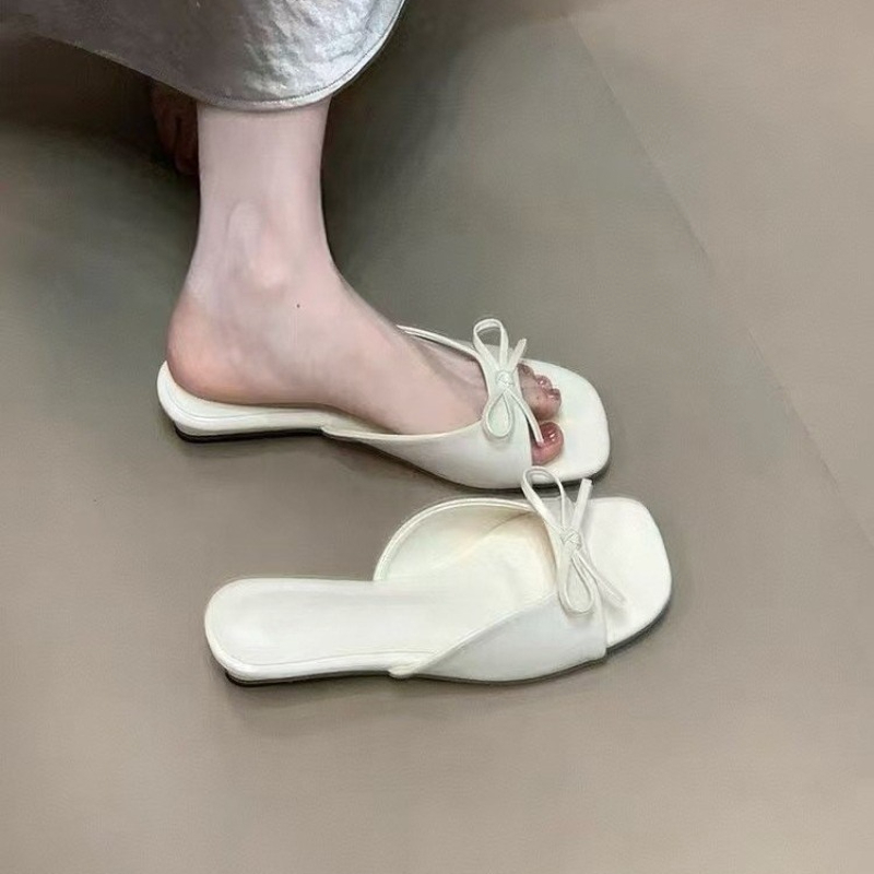 Women'S Fashion For Summer 2026 - Fashion Bow Open Toe Slippers 2026