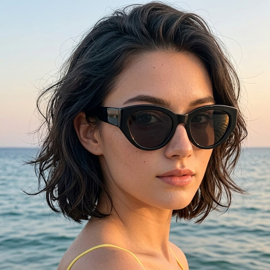 Women'S Fashion Reading Glasses - Women Men Classic Cat-Eye Polarized Sunglasses