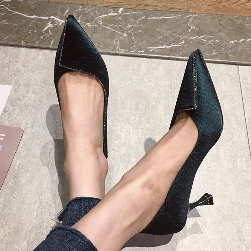 Woman Pumps Sexy Leather Casua - Women'S Fashion Quick Delivery reseña y precio