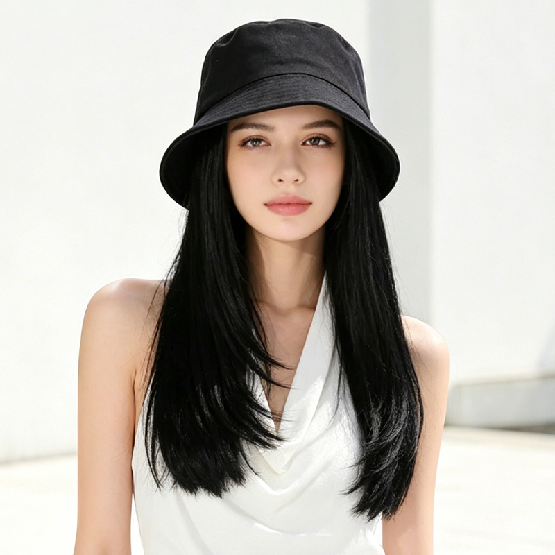 Sun-Shading Black Bucket Hat C - Bucket Hat Women reseña y precio