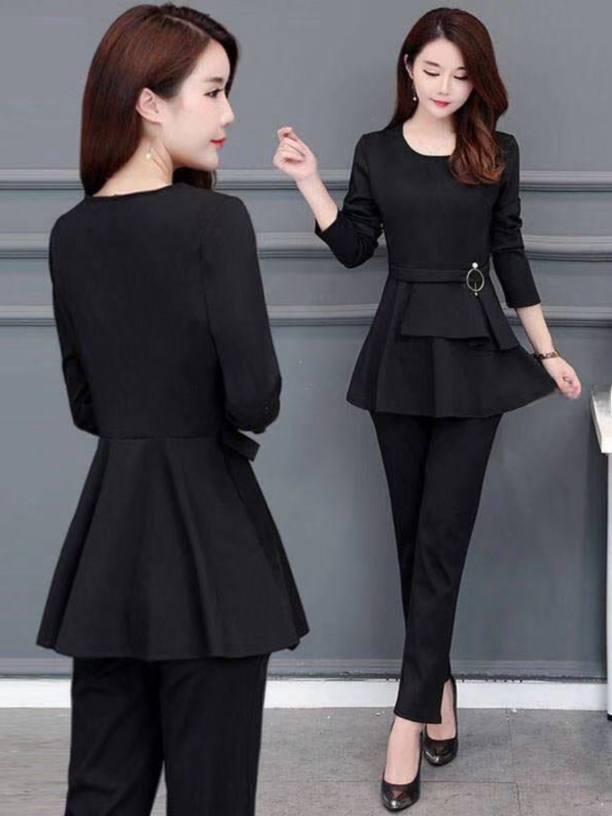 plus Size Autumn Fashion Set L - Women Fashion Over The Years reseña y precio