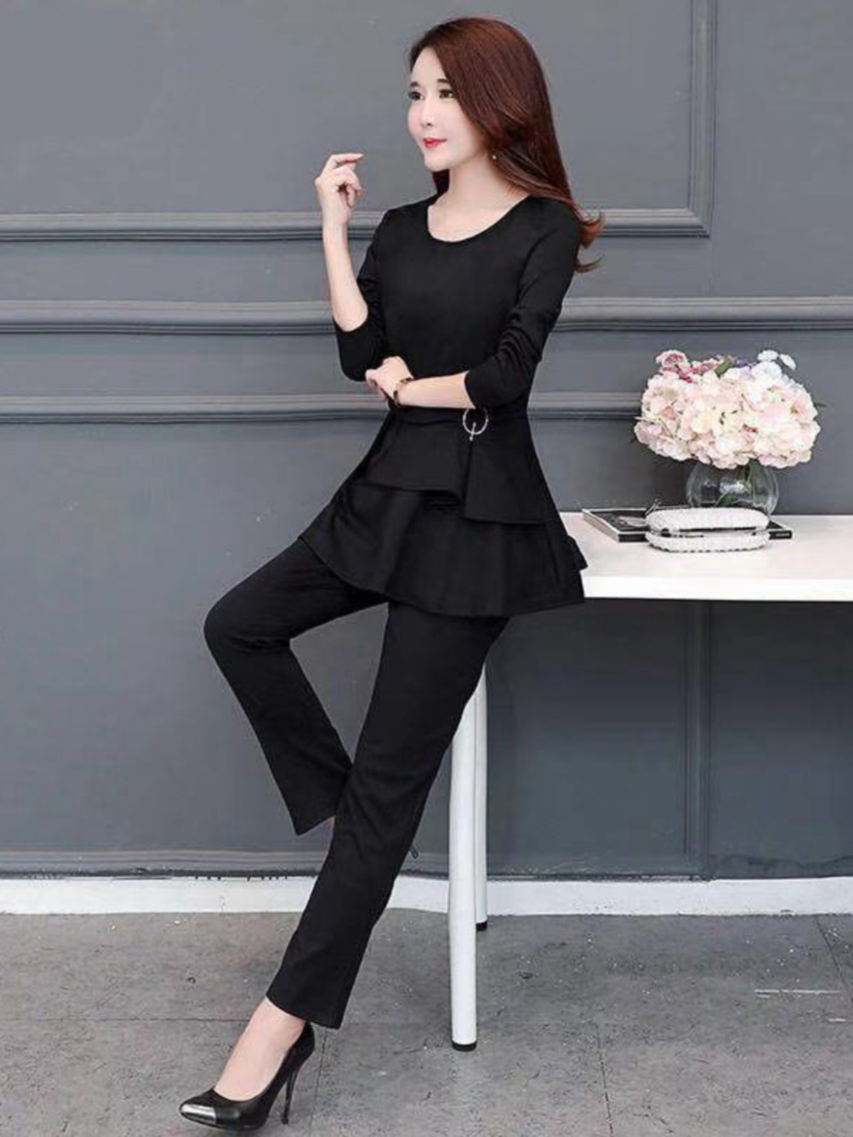 plus Size Autumn Fashion Set L - Women Fashion Over The Years reseña y precio