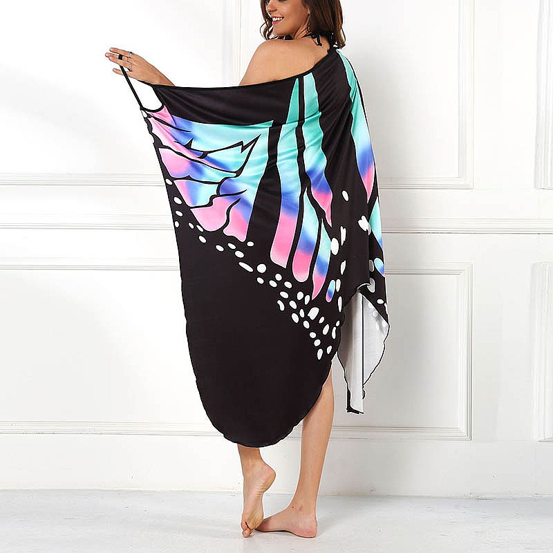 Sexy Butterfly Print Women Swi - Printed Wrap Skirt reseña y precio