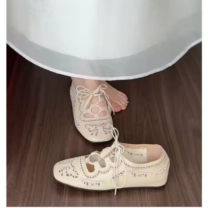 French Lace-Up 2026 Spring Squ - Women'S Fashion For Summer 2026 reseña y precio