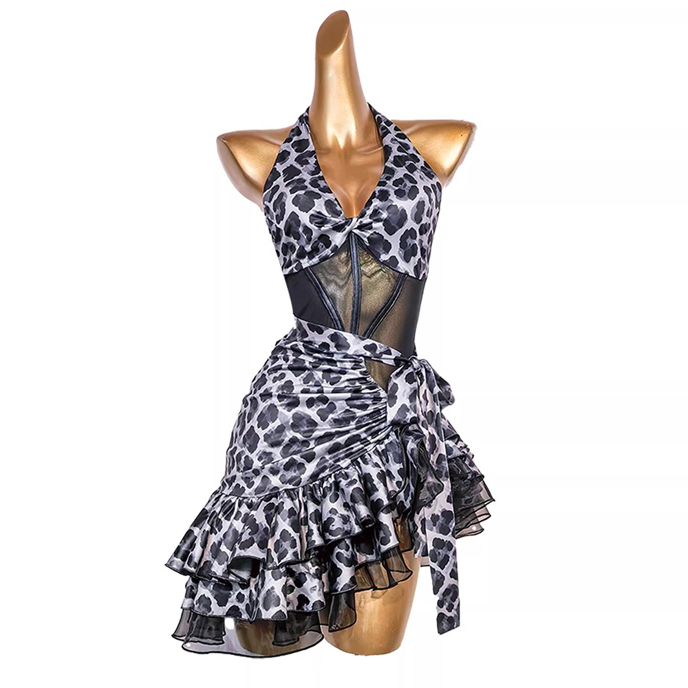 Women's Latin Dance Practice D - Printed Wrap Skirt reseña y precio