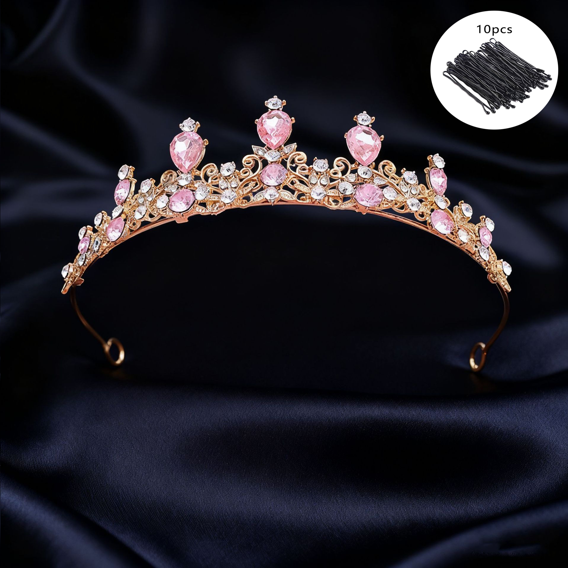 Bridal Tiara Vintage Scroll Rh - Women'S Fashion Trends reseña y precio