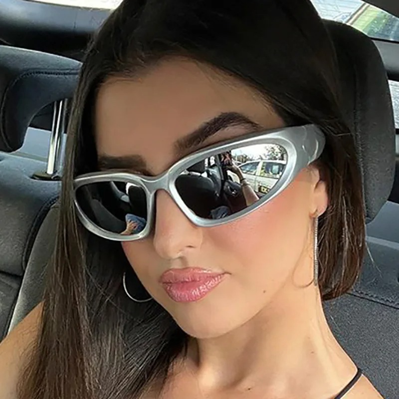 Luxury Y2K Sports Punk Sunglas - Women'S Fashion Reading Glasses reseña y precio