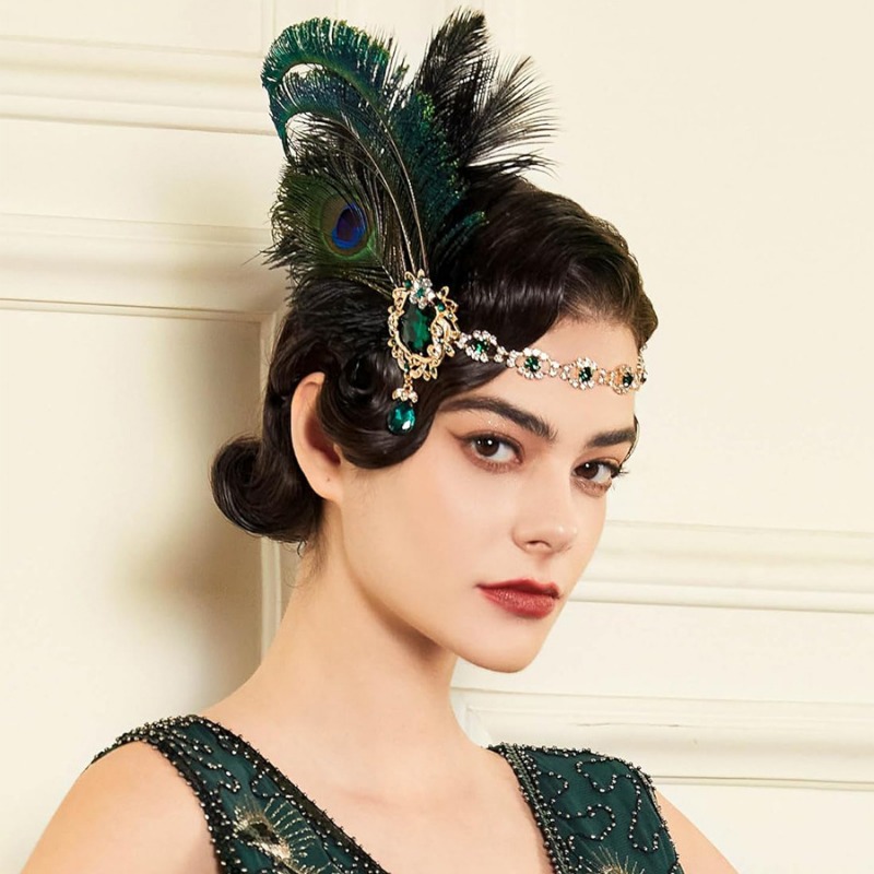 Flapper Accessories Set 1920s  - Women'S Fashion Roaring 20S reseña y precio