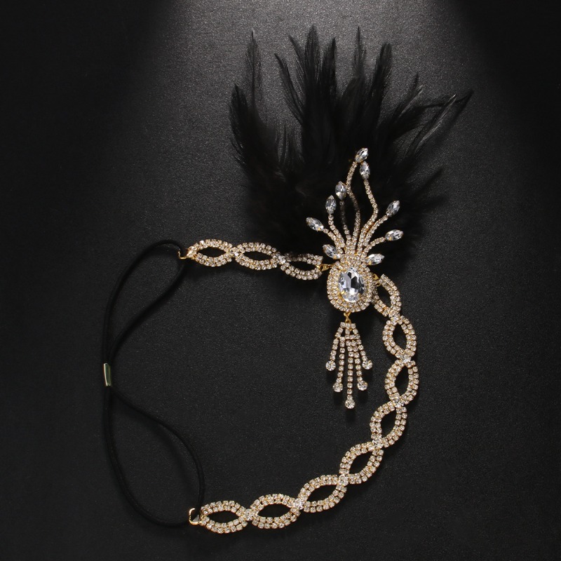 1920s Flapper Headband Hair Ac - Women'S Fashion Roaring 20S reseña y precio