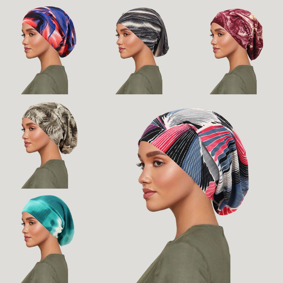 2026 New Tie-dye Hair Cover Ca - Women'S Fashion Trends reseña y precio