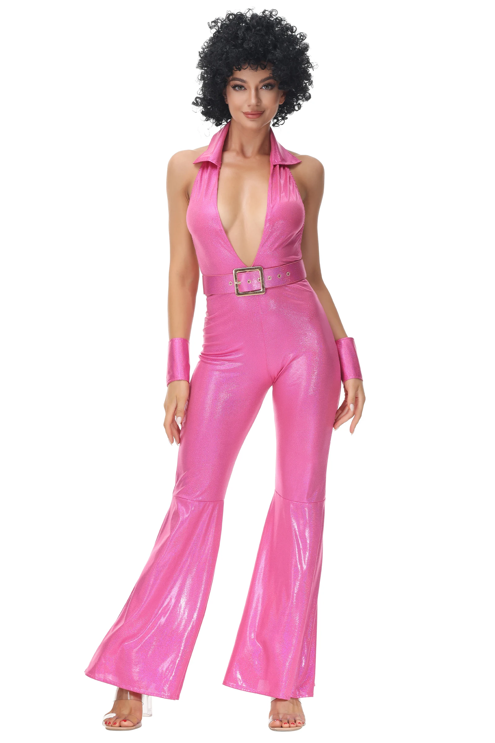 Woman Sexy 70s 80s Hippie Cost - Women'S Fashion From The 80S reseña y precio