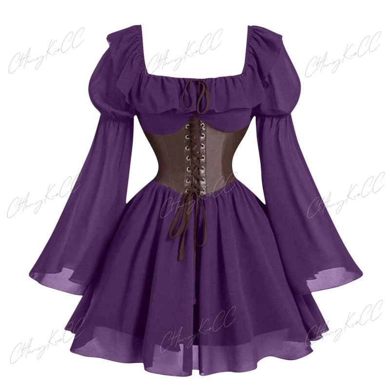 Renaissance Period Medieval Ne - Women'S Fashion Renaissance Period reseña y precio