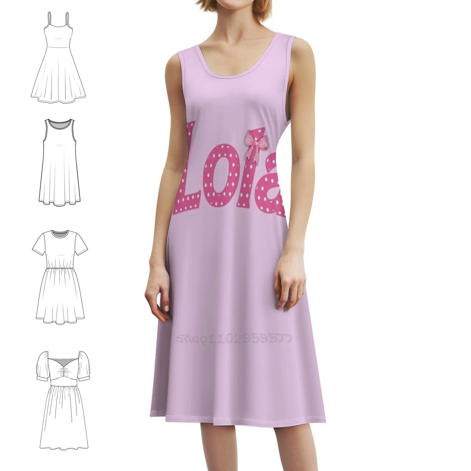 Lola Name By Callisc Boho Chic - Women Fashion Gown reseña y precio