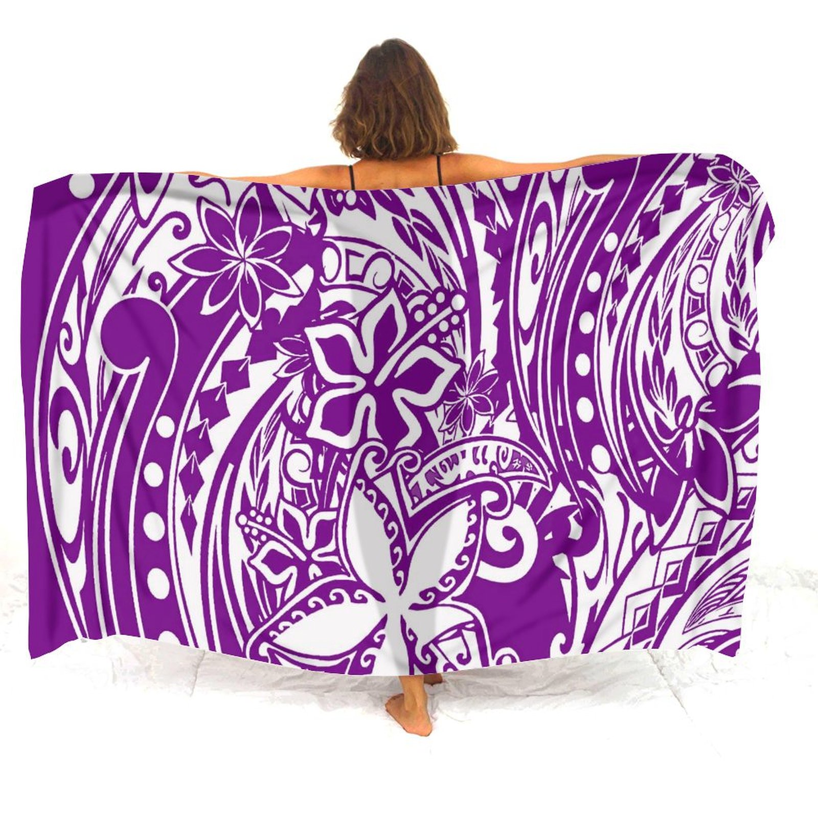 Hawaiian Apron Custom-Printed  - Printed Wrap Skirt reseña y precio