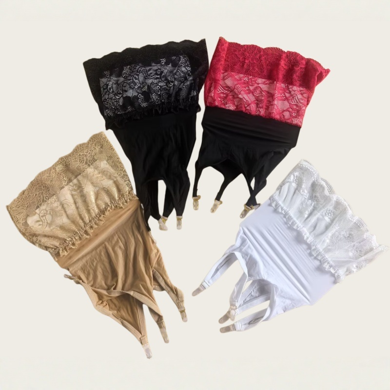 2 In 1 Lace Transparent Mini S - Printed Wrap Skirt reseña y precio
