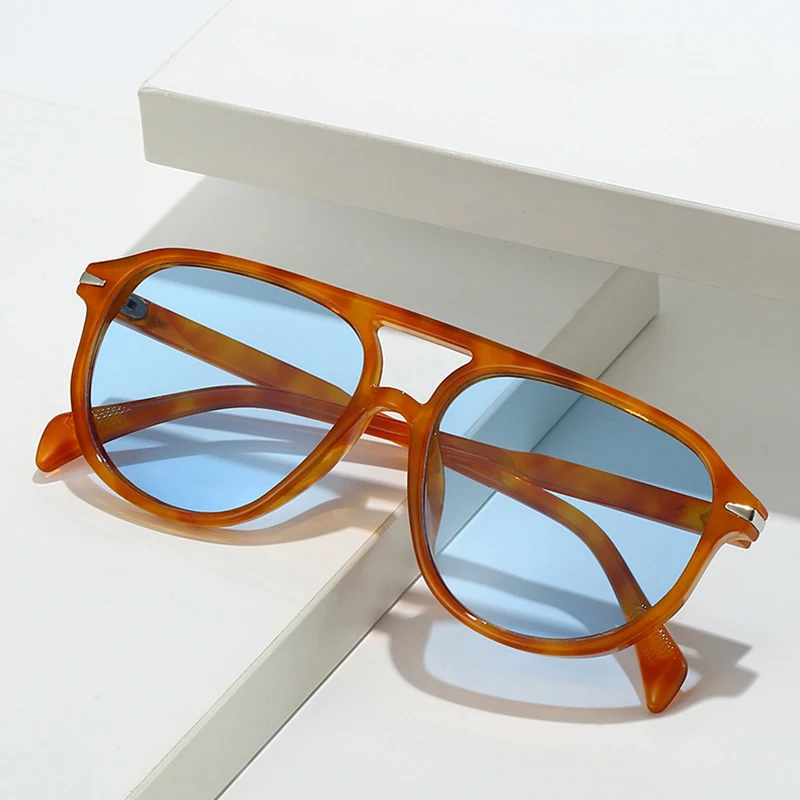 Retro Double Bridges Pilot Men - Women'S Fashion Reading Glasses reseña y precio