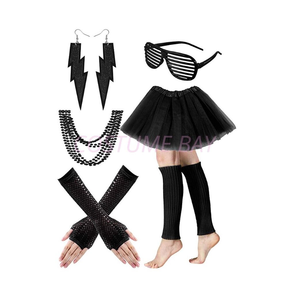 PESENAR Womens Neon 80s Tutu S - Women'S Fashion From The 80S reseña y precio