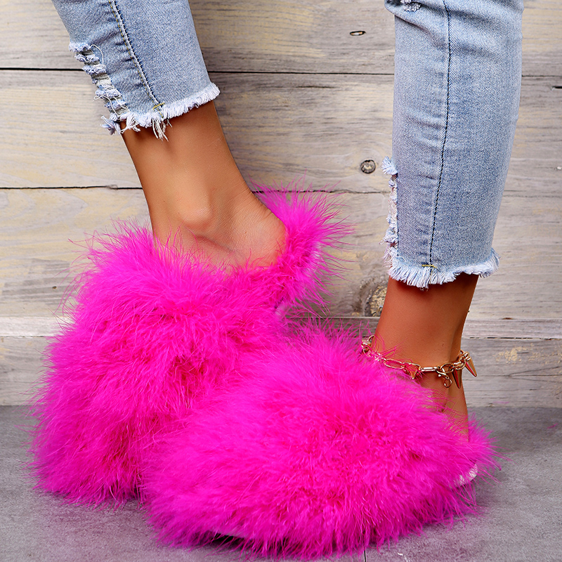 Women Luxury Fur Slippers 2025 - Women'S Fashion For Summer 2025 reseña y precio
