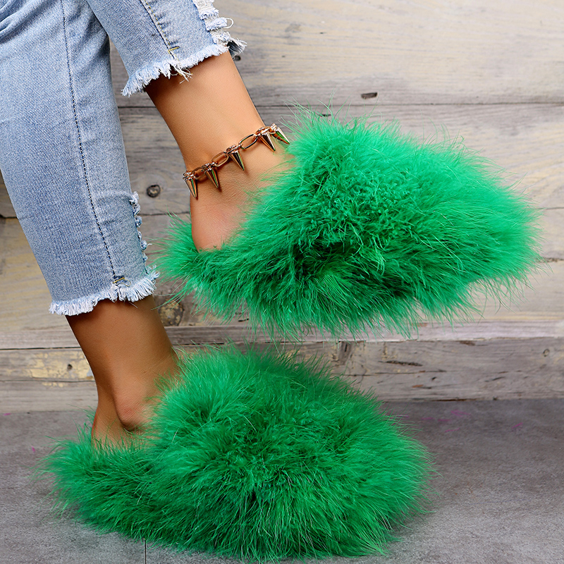 Women Luxury Fur Slippers 2025 - Women'S Fashion For Summer 2025 reseña y precio