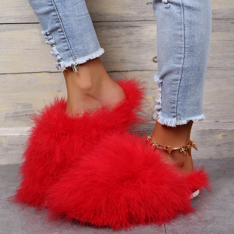 Women Luxury Fur Slippers 2025 - Women'S Fashion For Summer 2025 reseña y precio