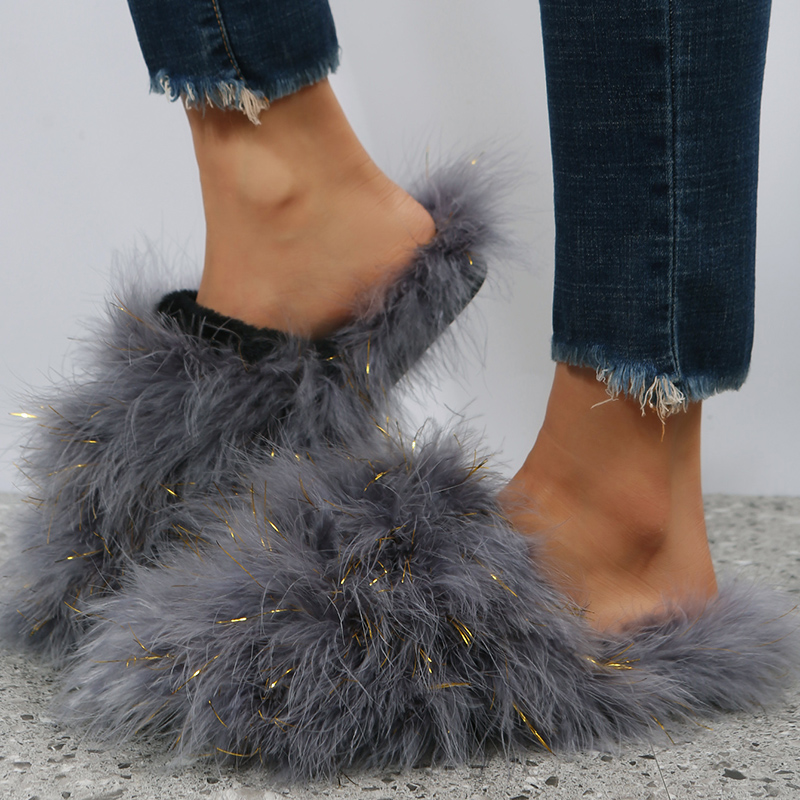 Women Luxury Fur Slippers 2025 - Women'S Fashion For Summer 2025 reseña y precio
