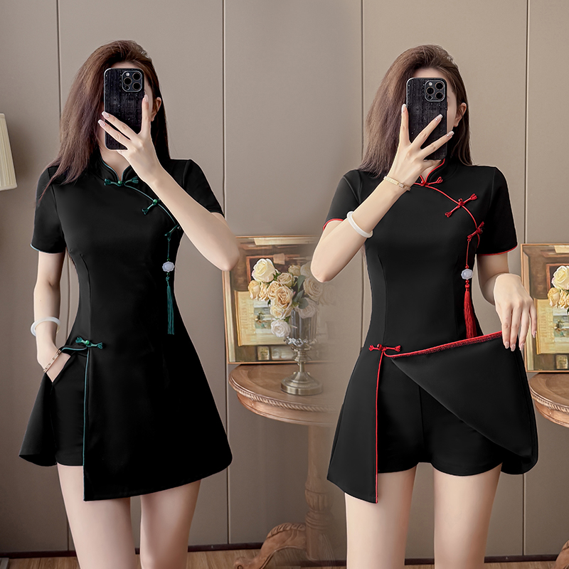 2026 New Chinese Style Black T - Women Fashion Reddit reseña y precio