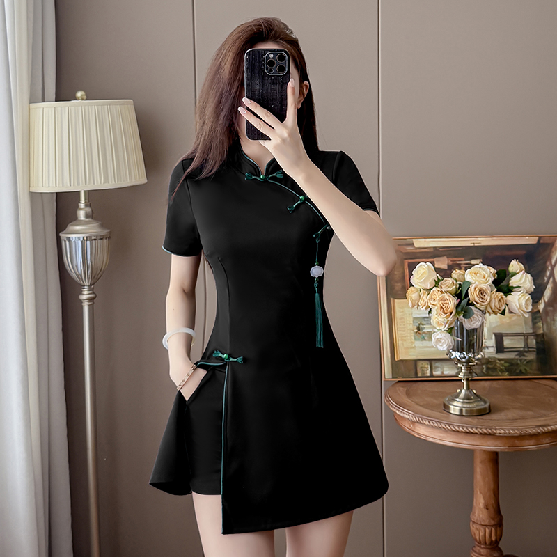 2026 New Chinese Style Black T - Women Fashion Reddit reseña y precio