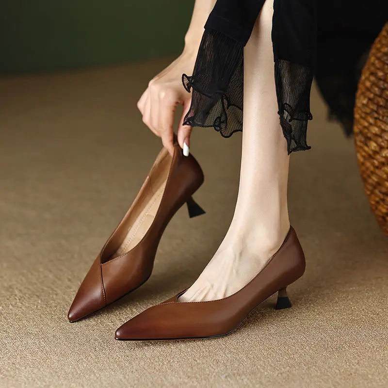 Square Heels with Medium Ladie - Women'S Fashion Quick Delivery reseña y precio