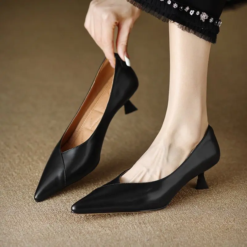 Square Heels with Medium Ladie - Women'S Fashion Quick Delivery reseña y precio