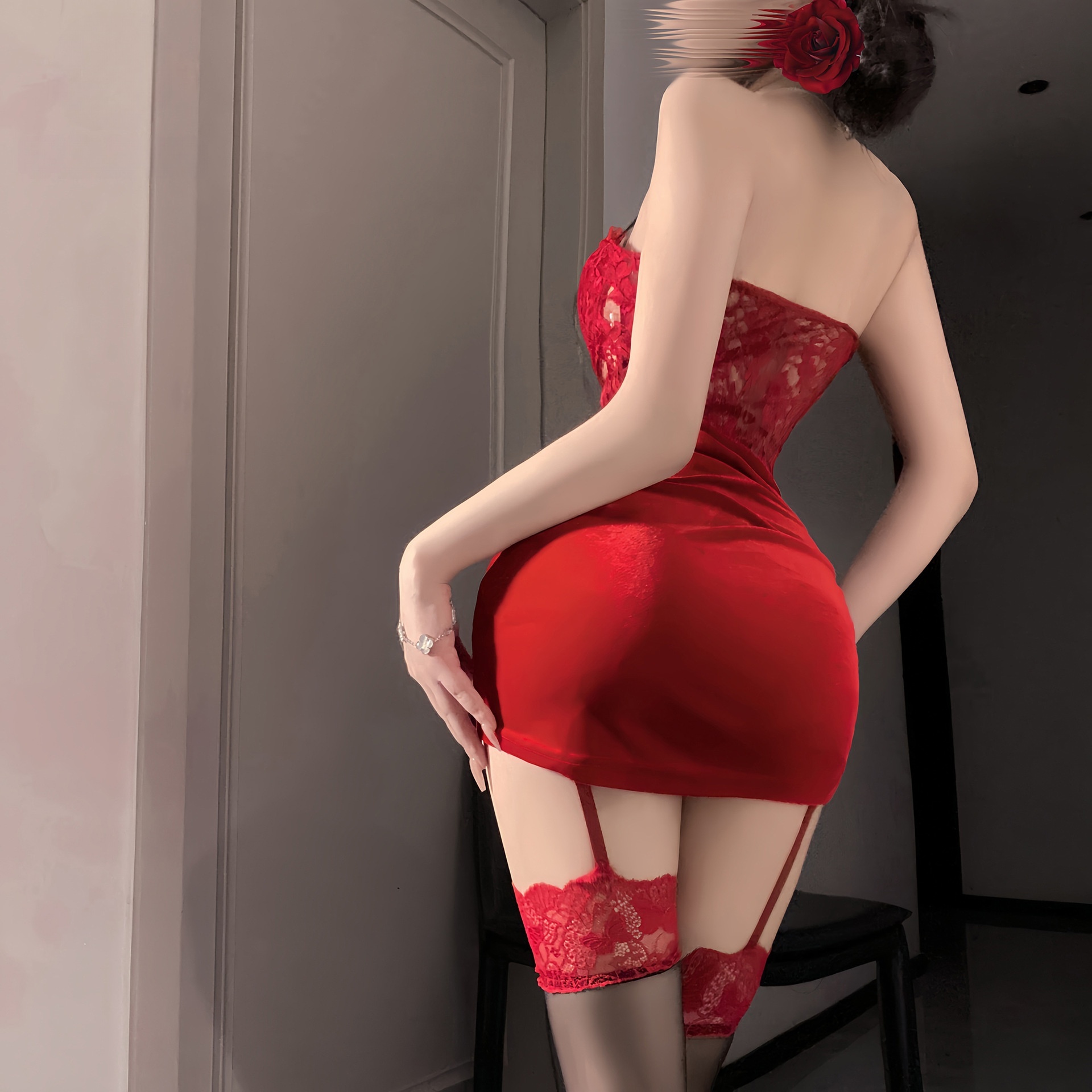 Fashionable French Gold Velvet - Women'S Fashion Underwear reseña y precio