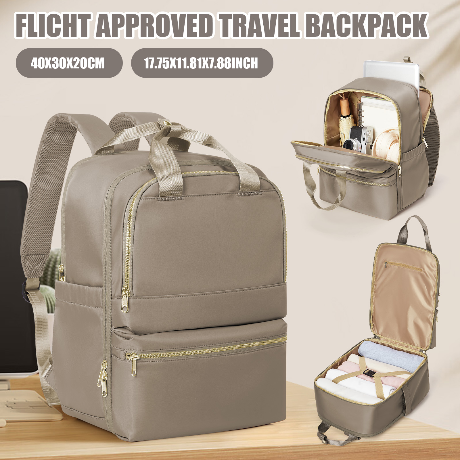 Ryanair 40x30x20 Travel Backpa - Women'S Fashion Trends reseña y precio