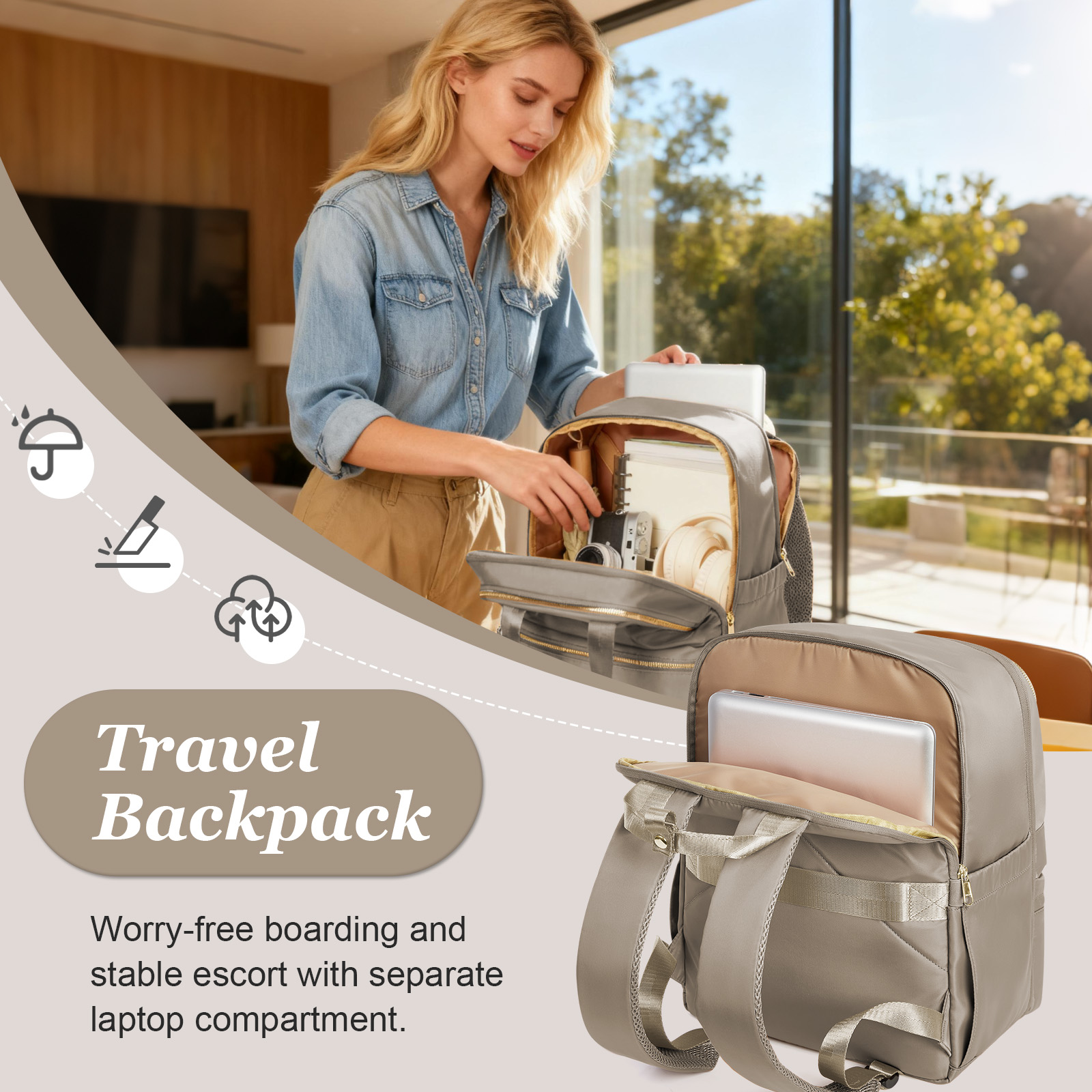 Ryanair 40x30x20 Travel Backpa - Women'S Fashion Trends reseña y precio