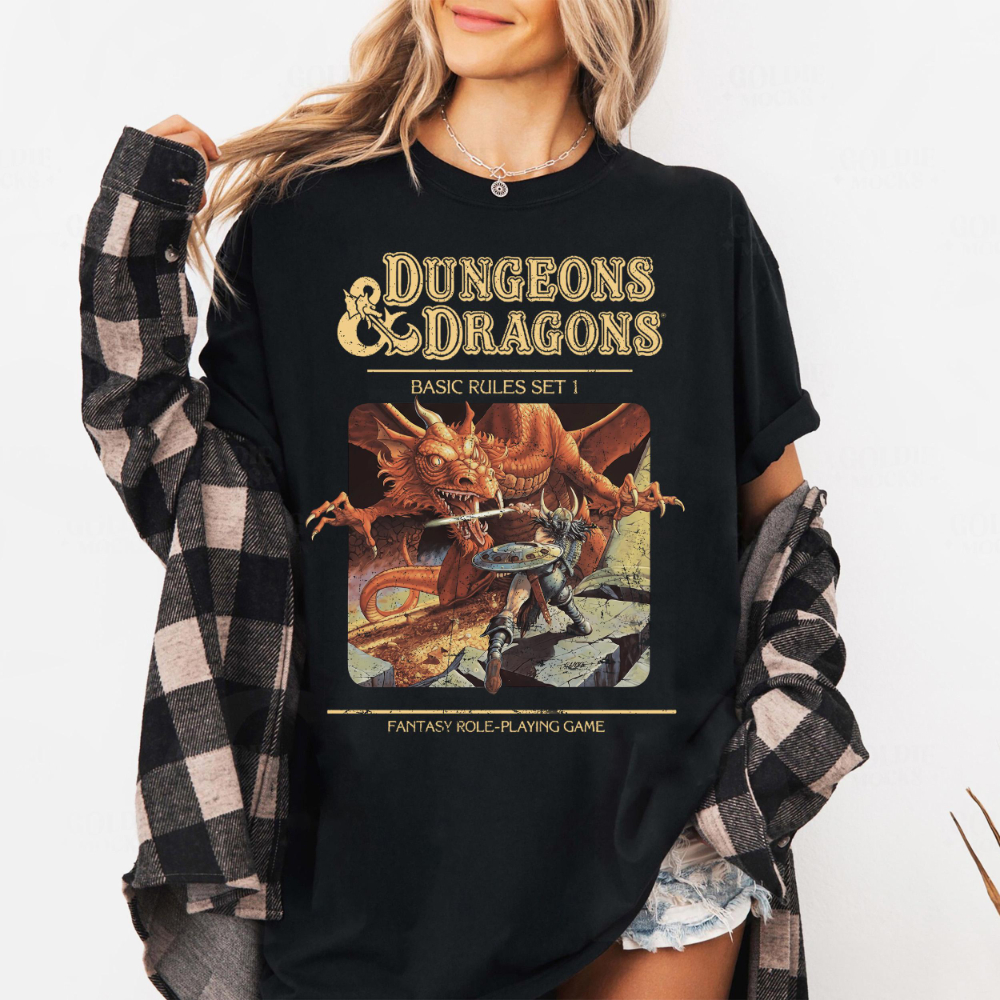 Vintage Dungeons and Dragons S - Women'S Fashion From The 80S reseña y precio