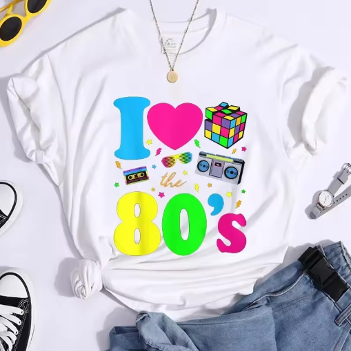 New Fashion I Love The 80s T-S - Women'S Fashion From The 80S reseña y precio