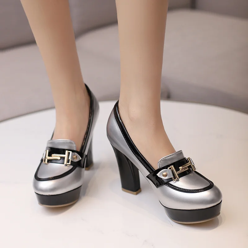 Fashion Metal Chain Women Loaf - Women Fashion Reddit reseña y precio
