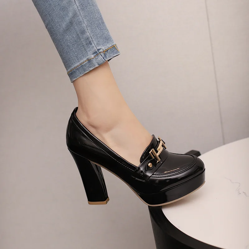 Fashion Metal Chain Women Loaf - Women Fashion Reddit reseña y precio
