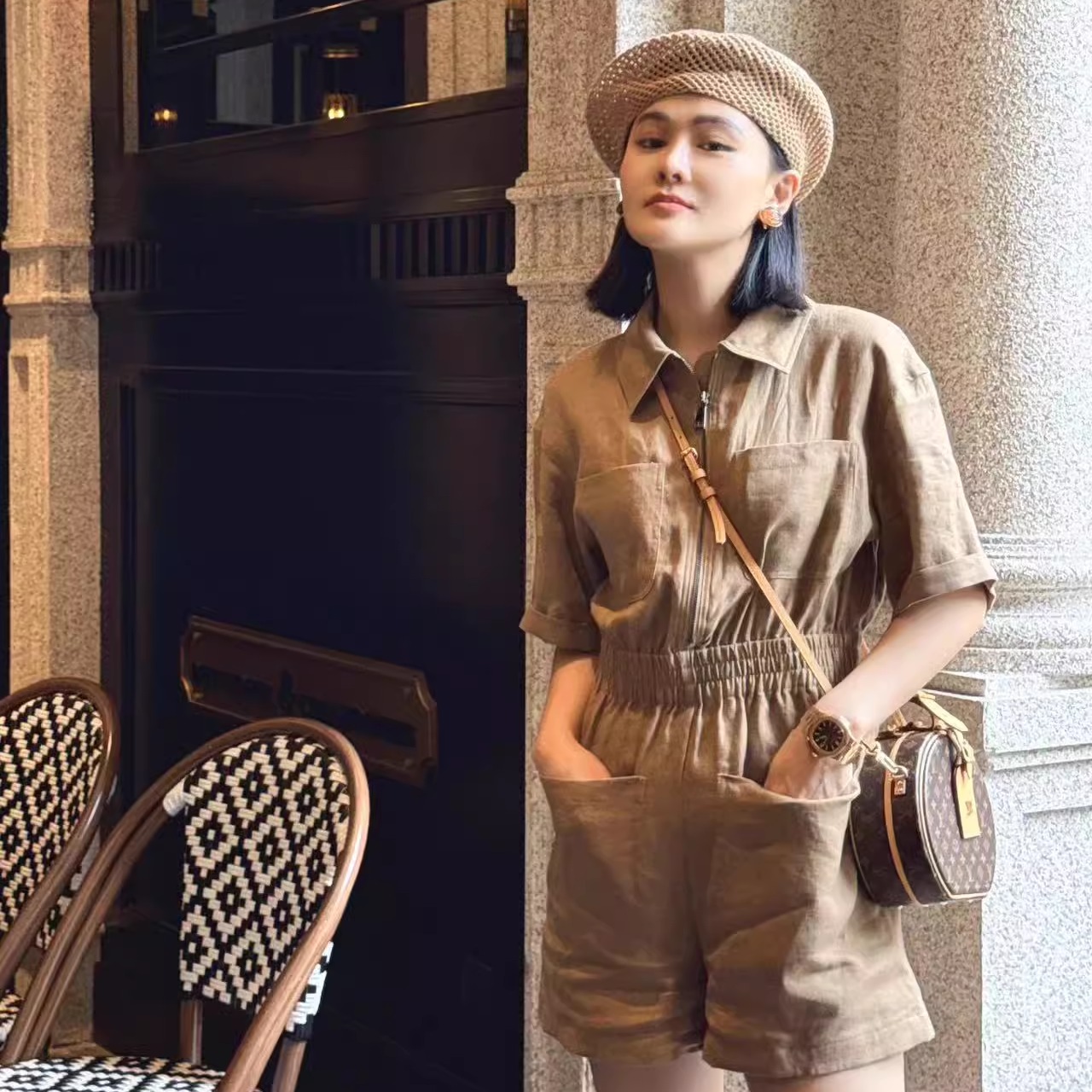 Pure Linen One-Piece Suit Wome - Women Fashion Over The Years reseña y precio