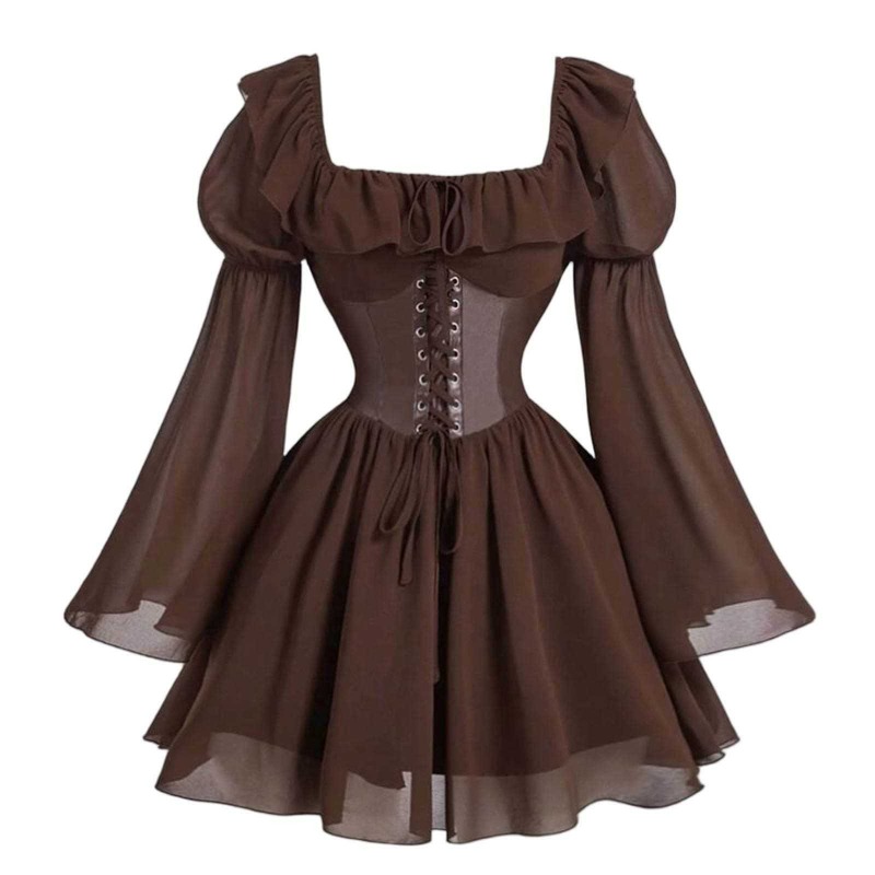 Medieval Dress Renaissance Per - Women'S Fashion Renaissance Period reseña y precio