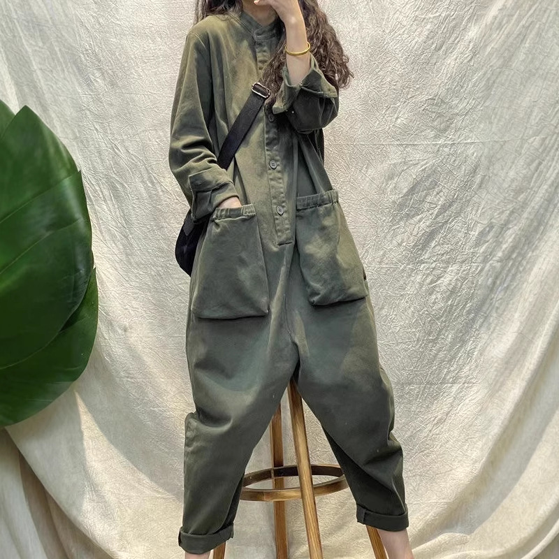 Casual Women Jumpsuit Cargo Lo - Women'S Fashion Utility Belt reseña y precio