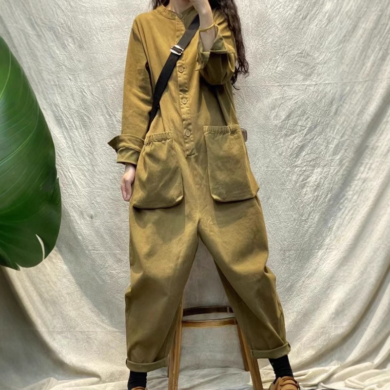Casual Women Jumpsuit Cargo Lo - Women'S Fashion Utility Belt reseña y precio