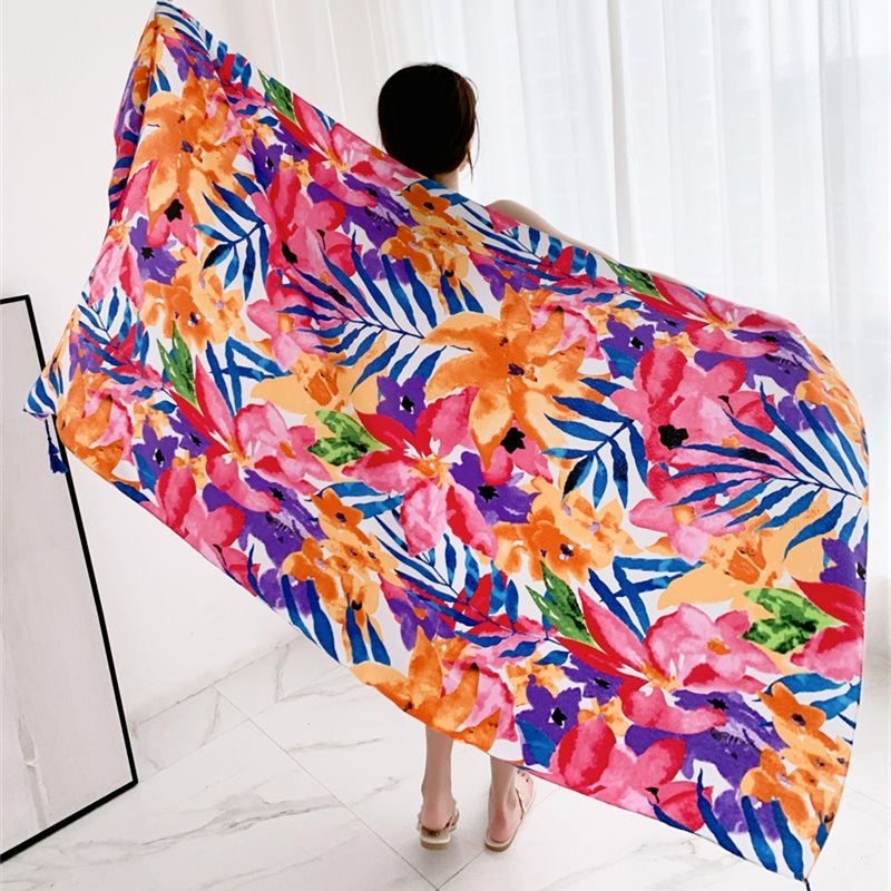 20 styles 90x180cm Cotton line - Printed Wrap Skirt reseña y precio