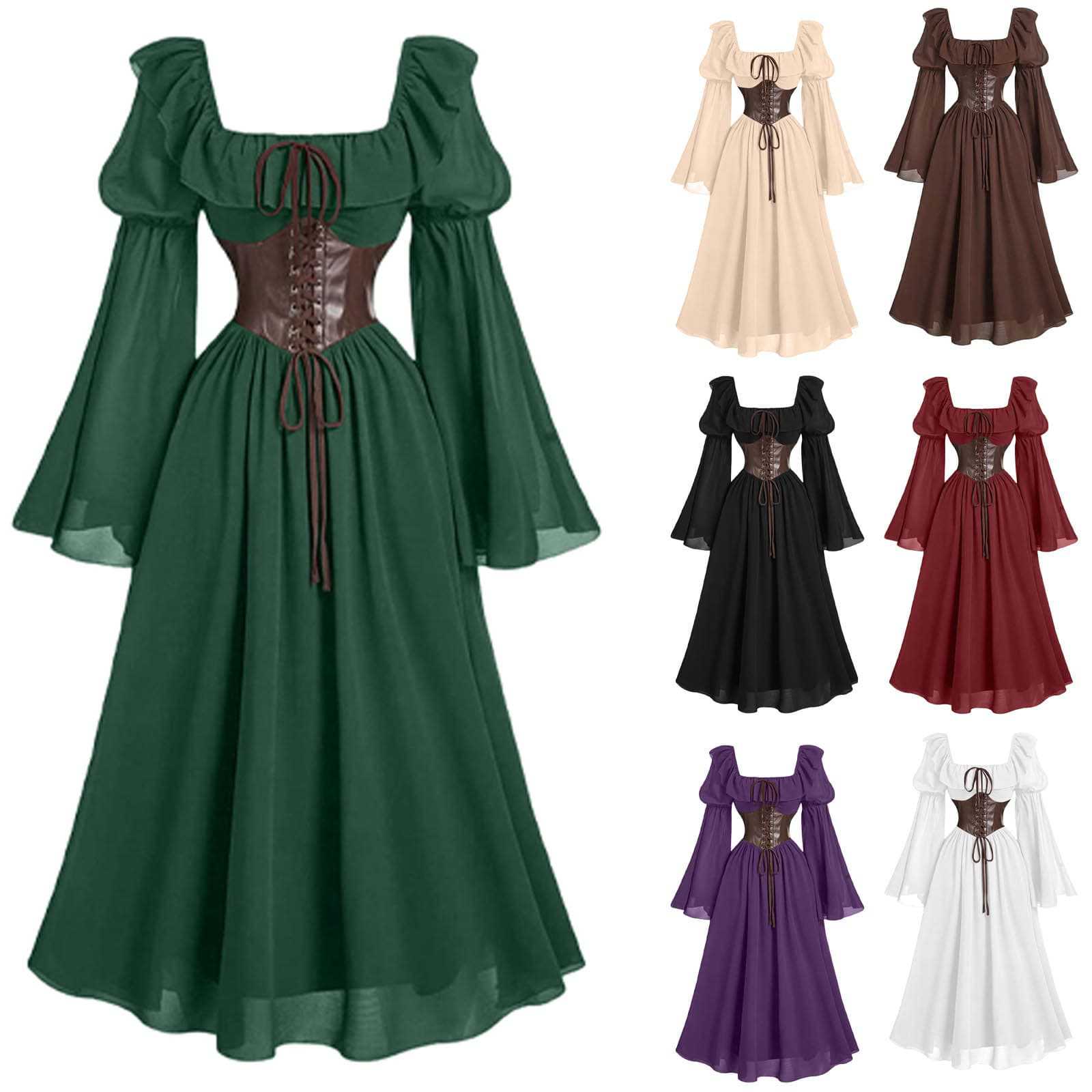 Renaissance Period Medieval Lo - Women'S Fashion Renaissance Period reseña y precio