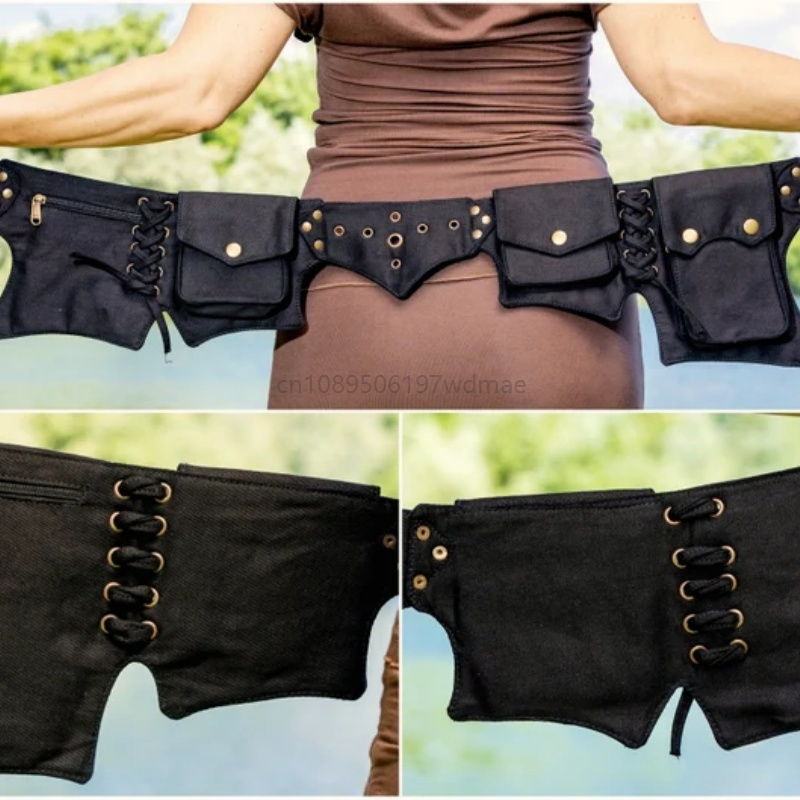 OA Retro Waist Bags Fashion Hi - Women'S Fashion Utility Belt reseña y precio