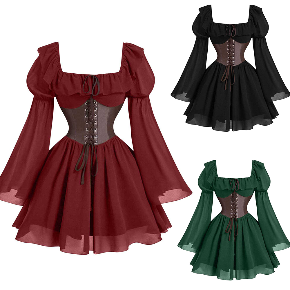 Renaissance Period Medieval Ne - Women'S Fashion Renaissance Period reseña y precio