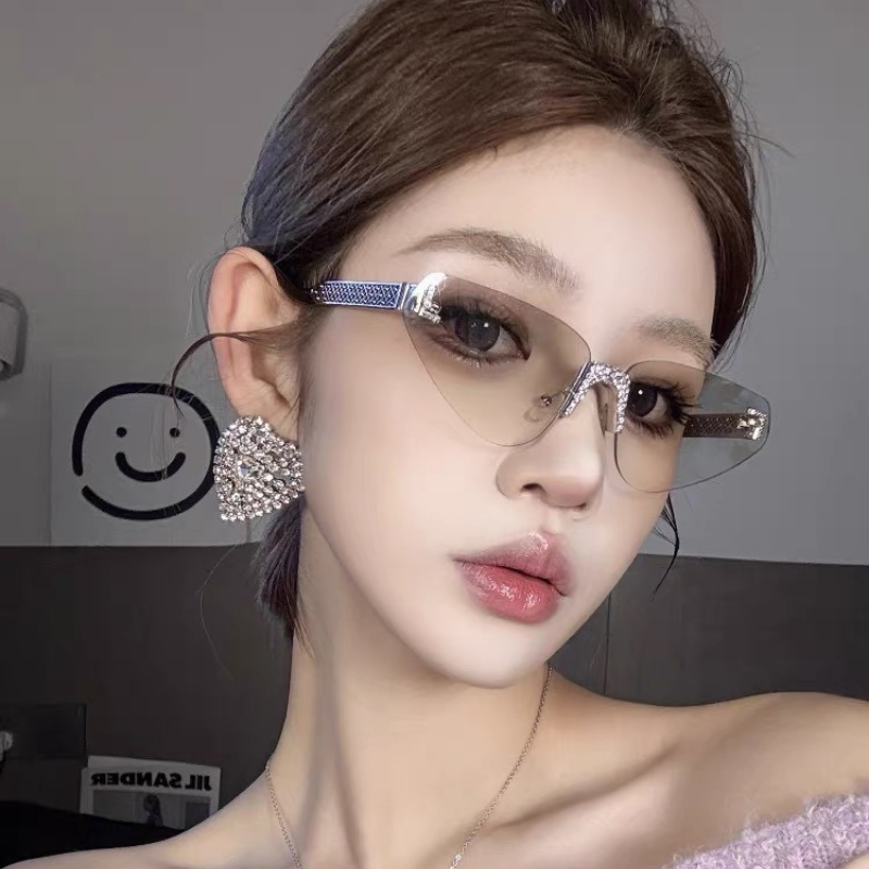 Women's Sexy Cat Eye Rimless R - Women'S Fashion Reading Glasses reseña y precio