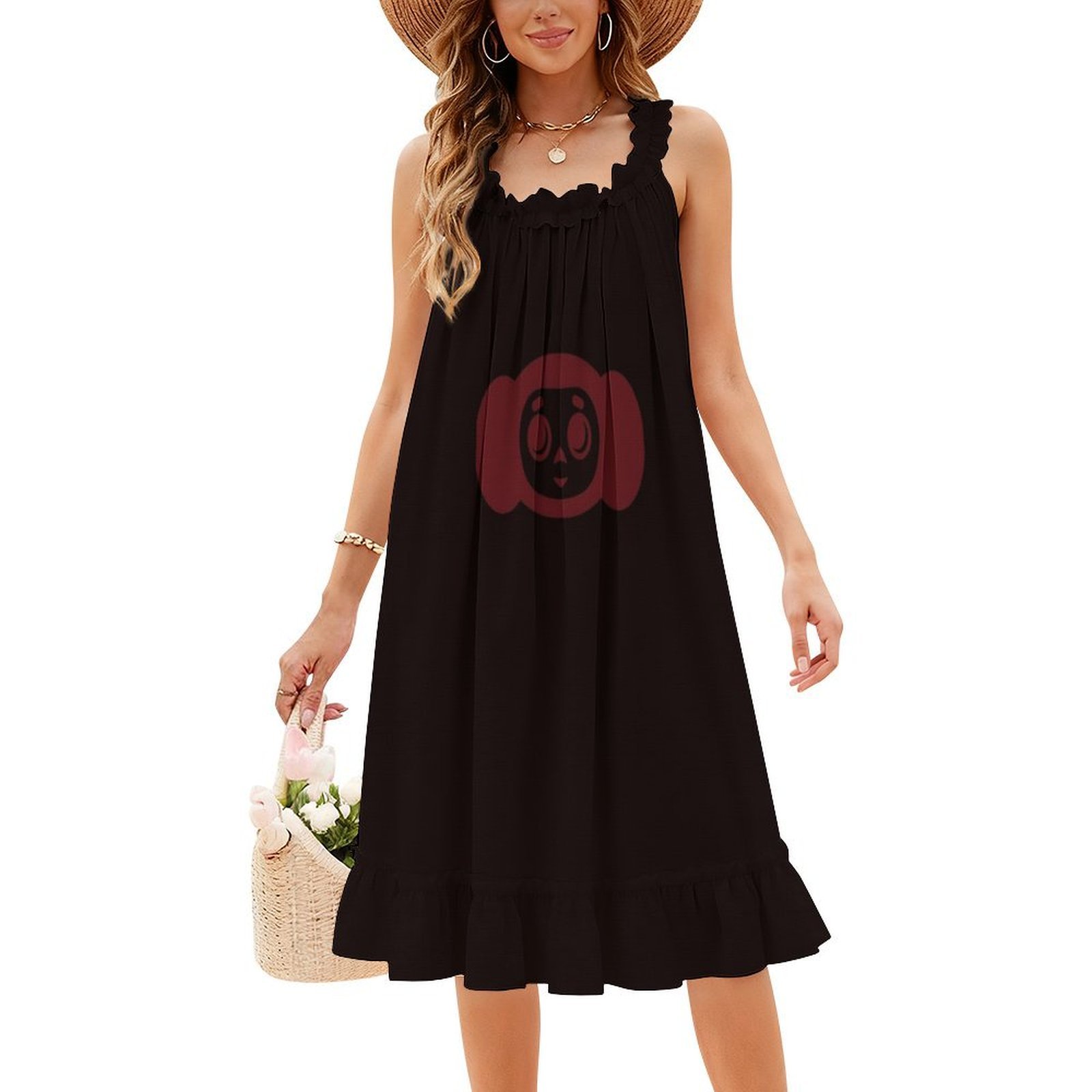Cheburashka Cartoon Classic Bo - Women Fashion Gown reseña y precio