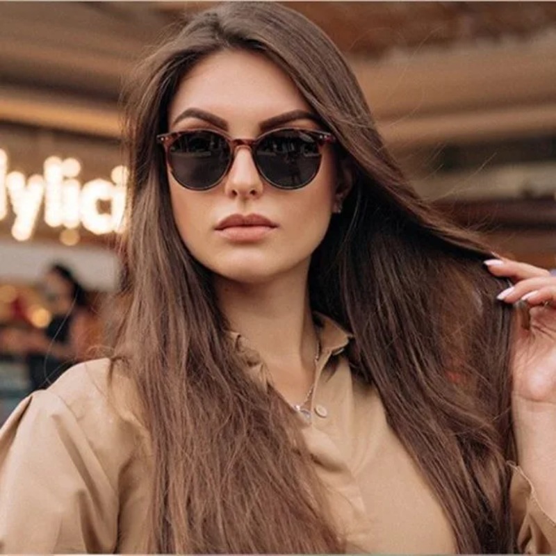Vintage Fashion Round Sunglass - Women'S Fashion Reading Glasses reseña y precio