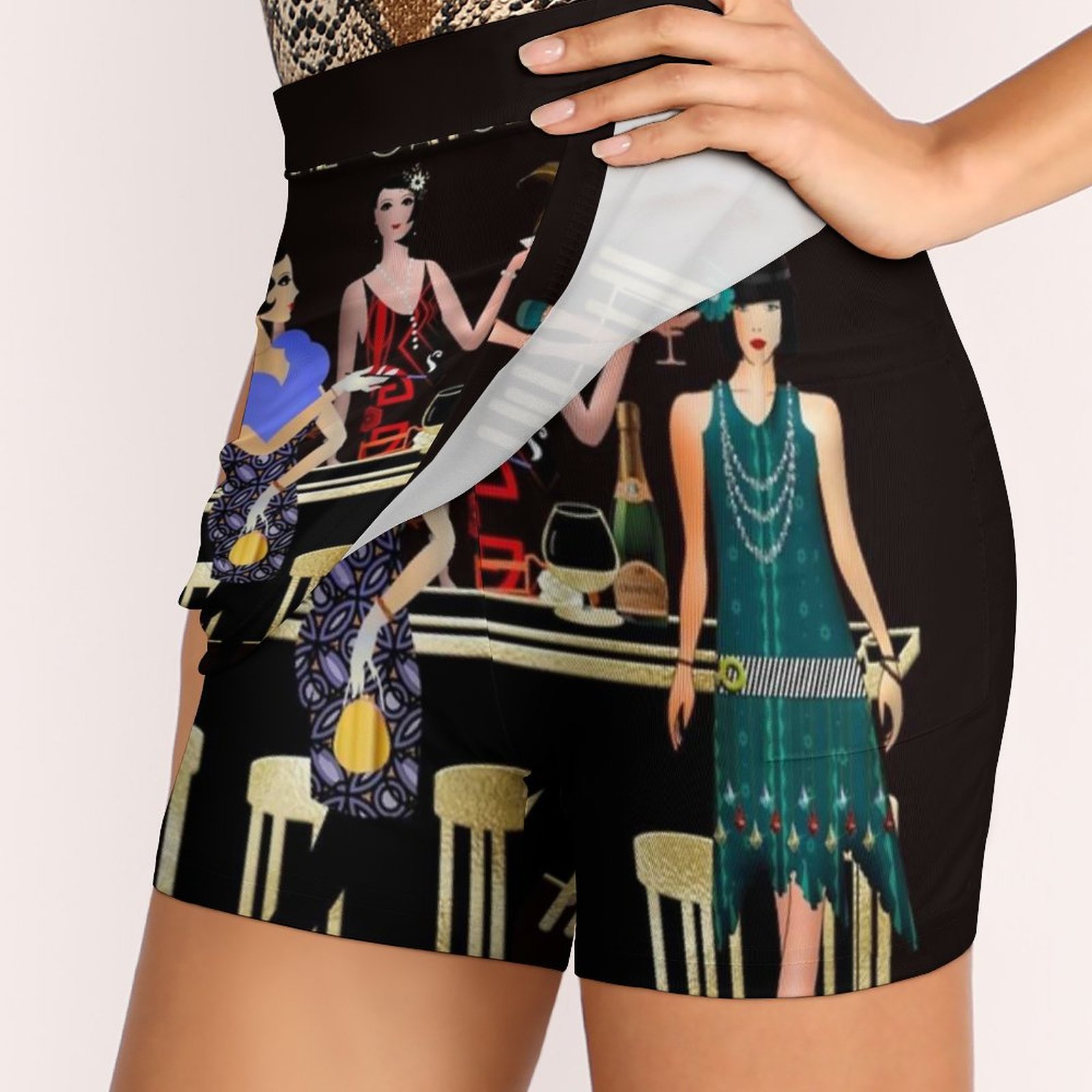 The Gatsby Era Skirts Woman Fa - Women'S Fashion Roaring 20S reseña y precio