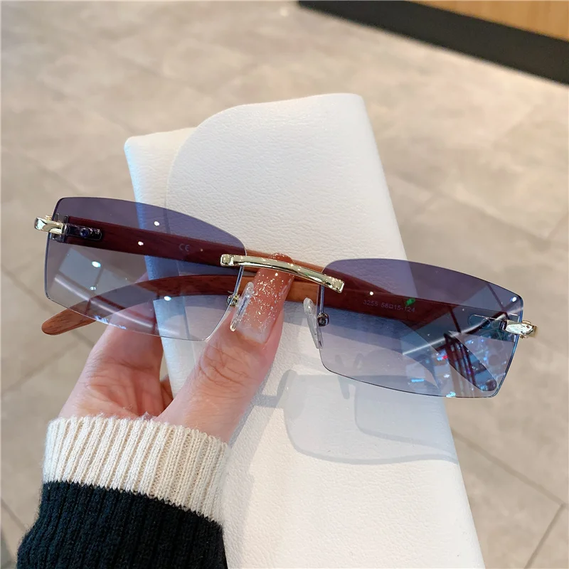 Small Rimless Sunglasses Men W - Women'S Fashion Reading Glasses reseña y precio