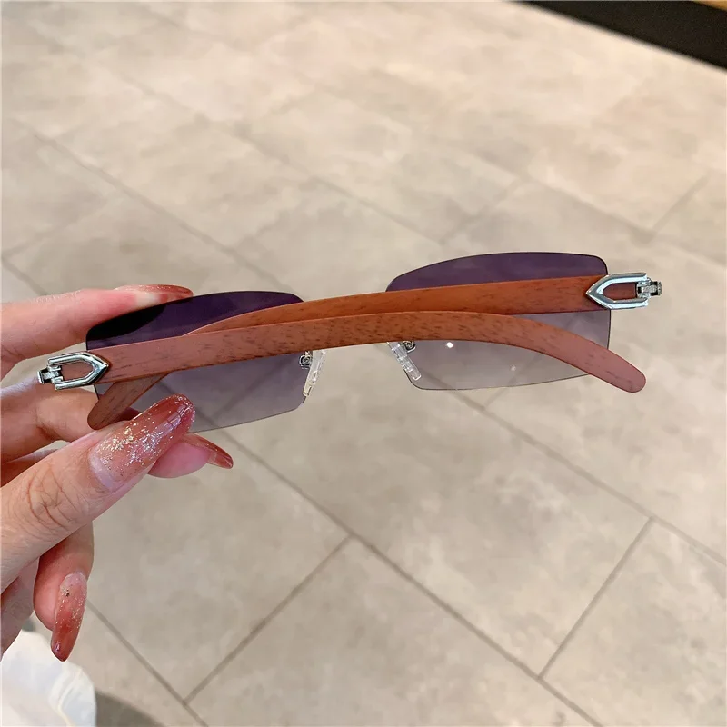 Small Rimless Sunglasses Men W - Women'S Fashion Reading Glasses reseña y precio